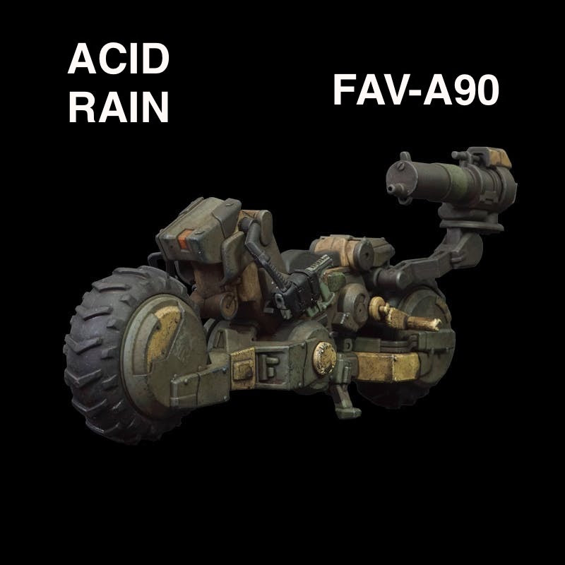 Acid Rain World FAV-A90 Speeder アシッドレイン Acid Rain World FAV-A90 Speeder アシッドレイン – 木漏れ日 Komorebi