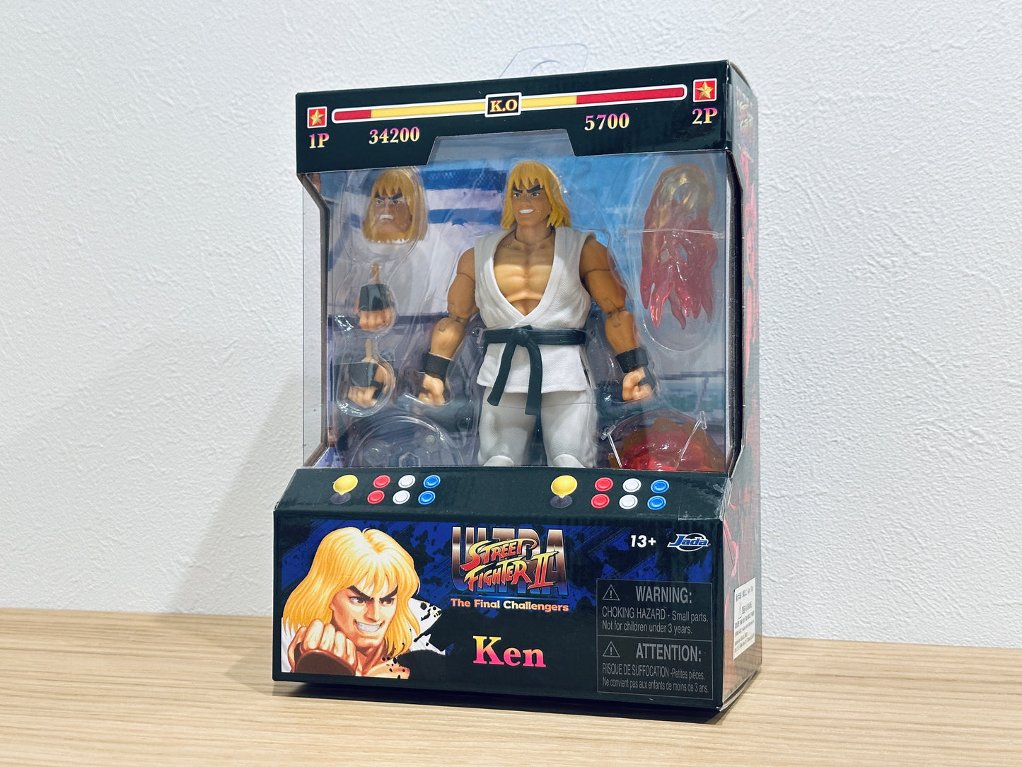 Jada Street Fighters JD36098 Ken ジェイダトイズ ストリートファイター ケン (Player 2)