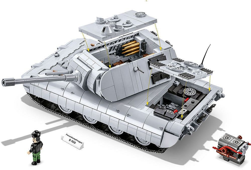 コビー COBI 2572 Panzerkampfwagen E100 超重戦車 1/28