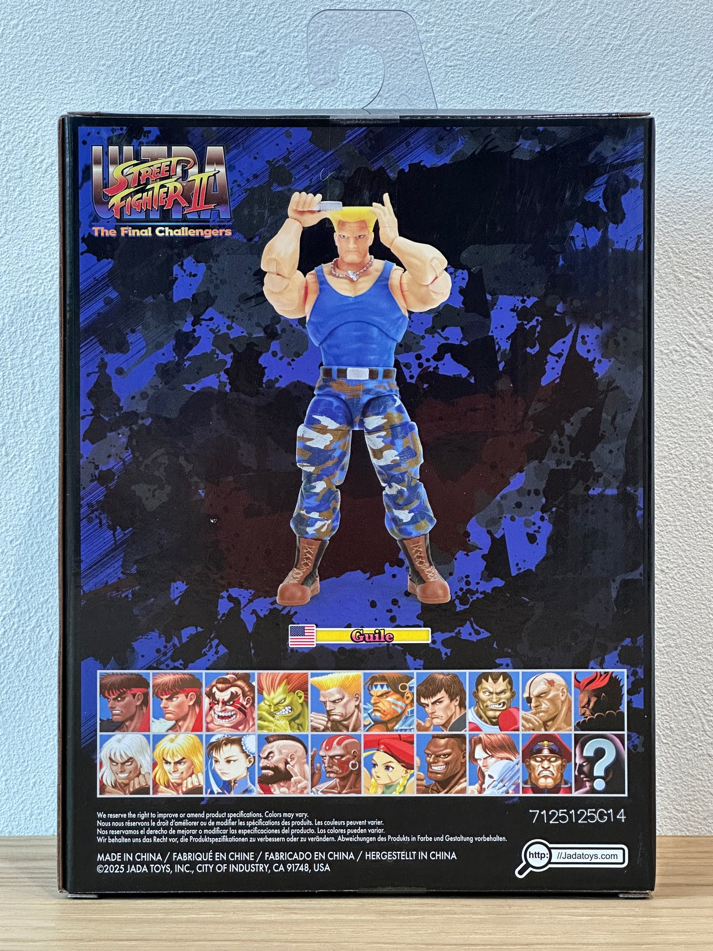 Jada Street Fighters JD36099 Guile ジェイダトイズ ストリートファイタ ガイル (player 2)