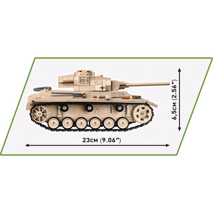 コビー COBI 2562 Panzer III Ausf.J 戦車 1/28