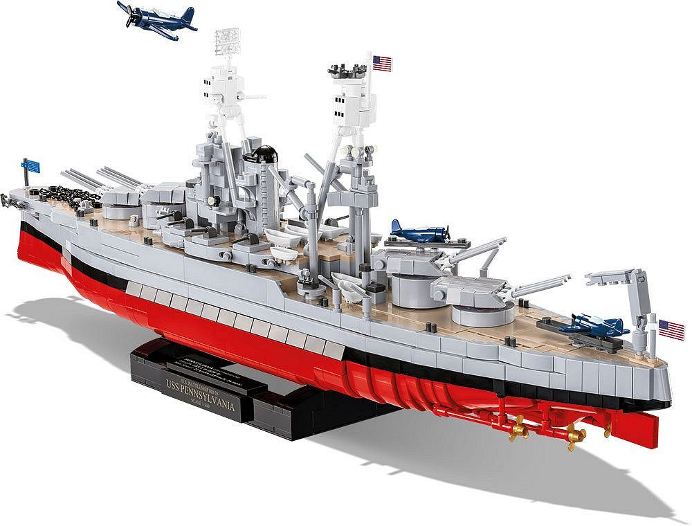 コビー COBI 4842 USS Pennsylvania Arizona BB38 BB39 Battleship 戦艦 1/300
