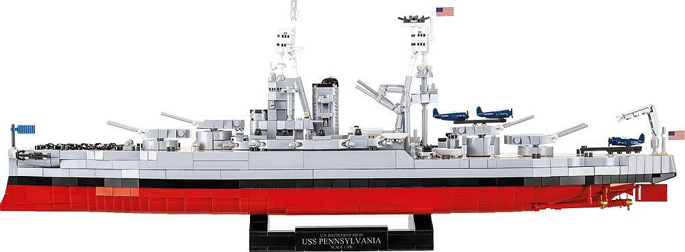コビー COBI 4842 USS Pennsylvania Arizona BB38 BB39 Battleship 戦艦 1/300