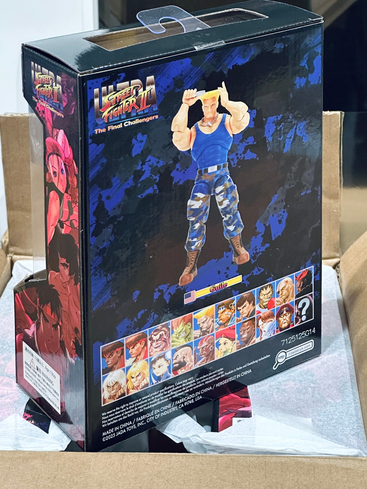 Jada Street Fighters JD36099 Guile ジェイダトイズ ストリートファイタ ガイル (player 2)