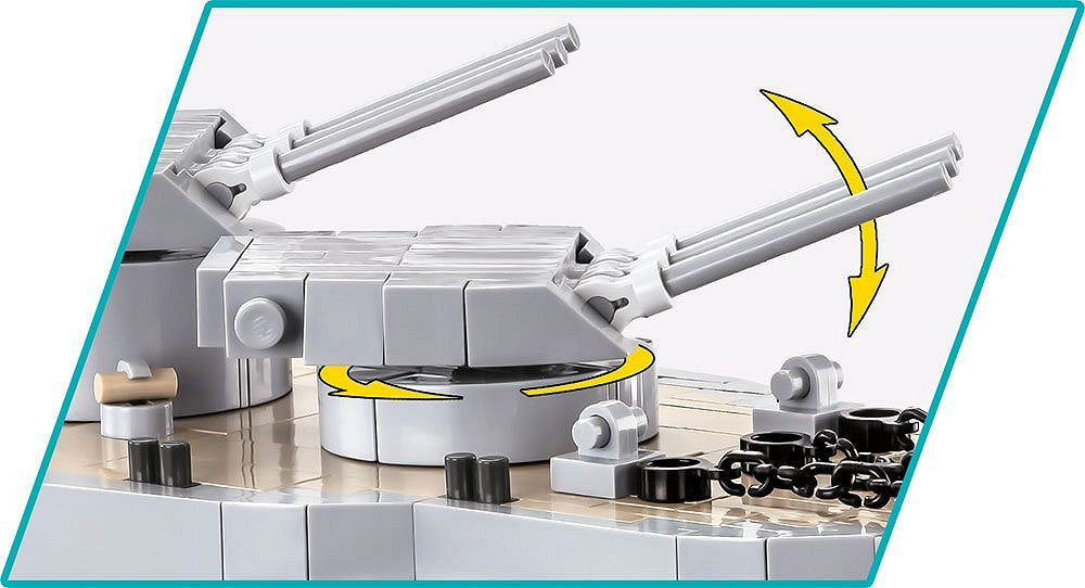 コビー COBI 4842 USS Pennsylvania Arizona BB38 BB39 Battleship 戦艦 1/300