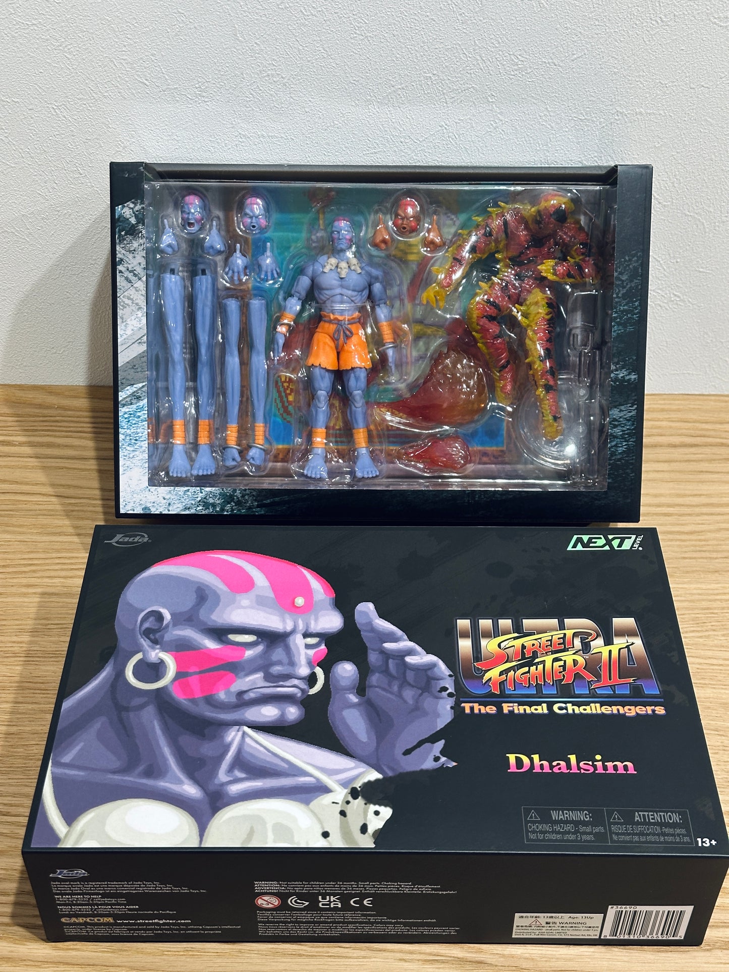 Jada Street Fighters JD36690 Next Level SDCC Exclusive Dhalsim ジェイダトイズ ストリートファイター ダルシム 限定