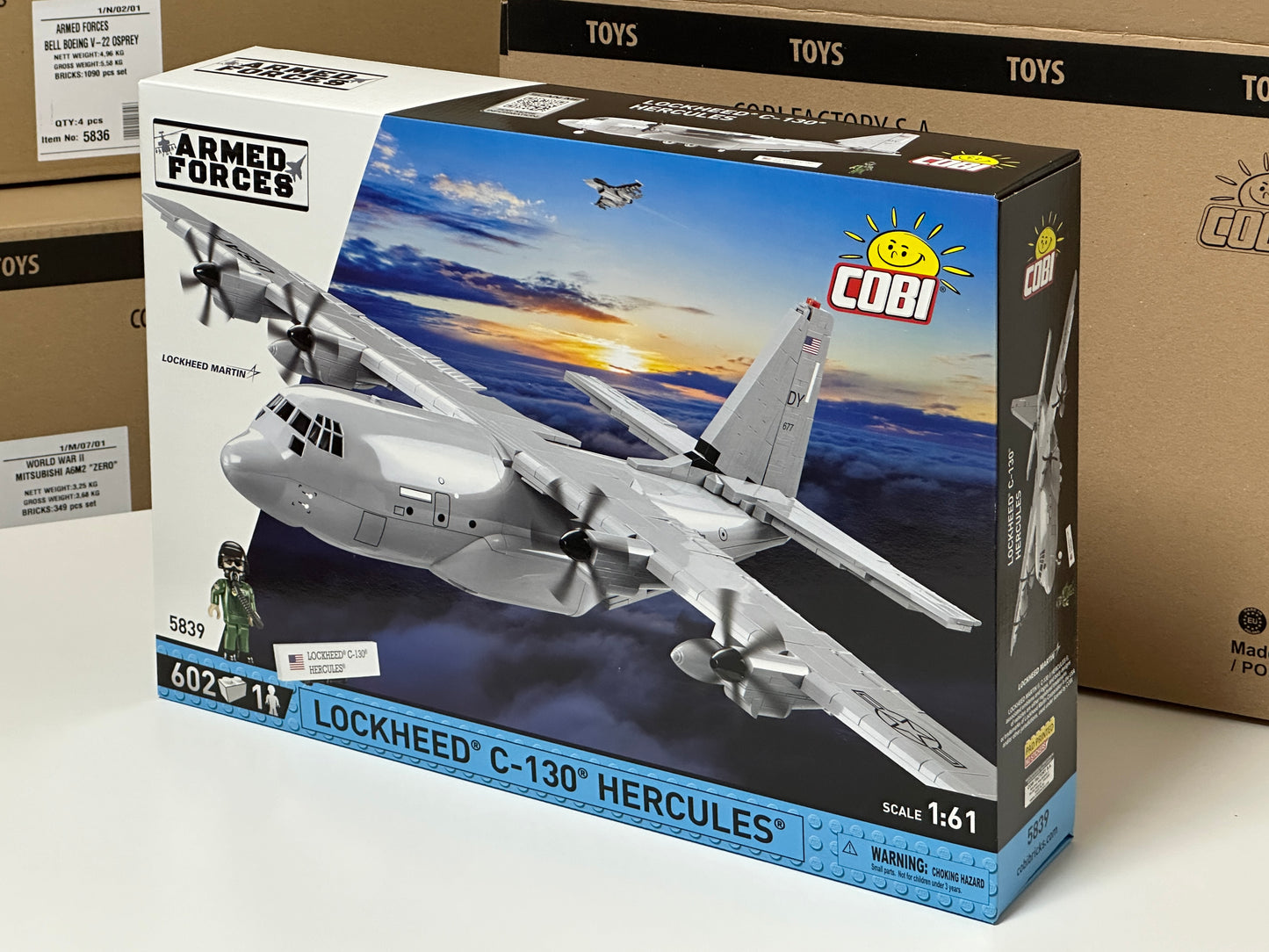 コビー COBI 5839 Lockheed C-130 Hercules 輸送機 1/61