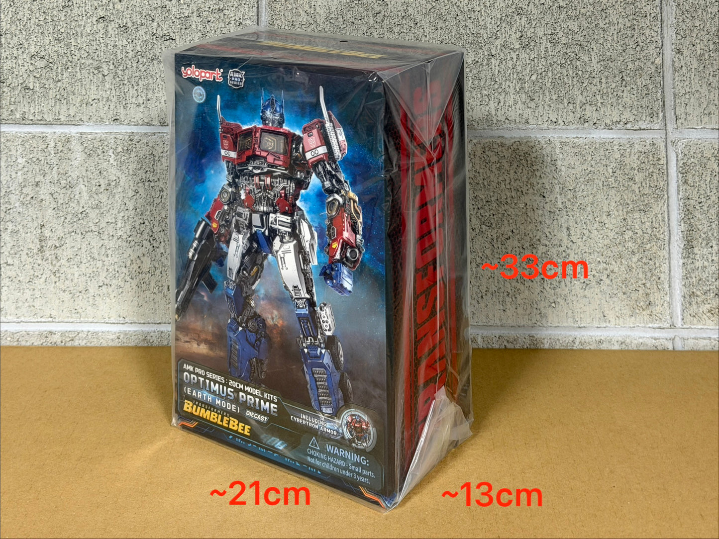 Yolopark Transformersトランスフォーマー バンブルビー the Movie AMK Pro series Optimus Prime (Earth Mode) 20cm model kit オプティマスプライム アースモード