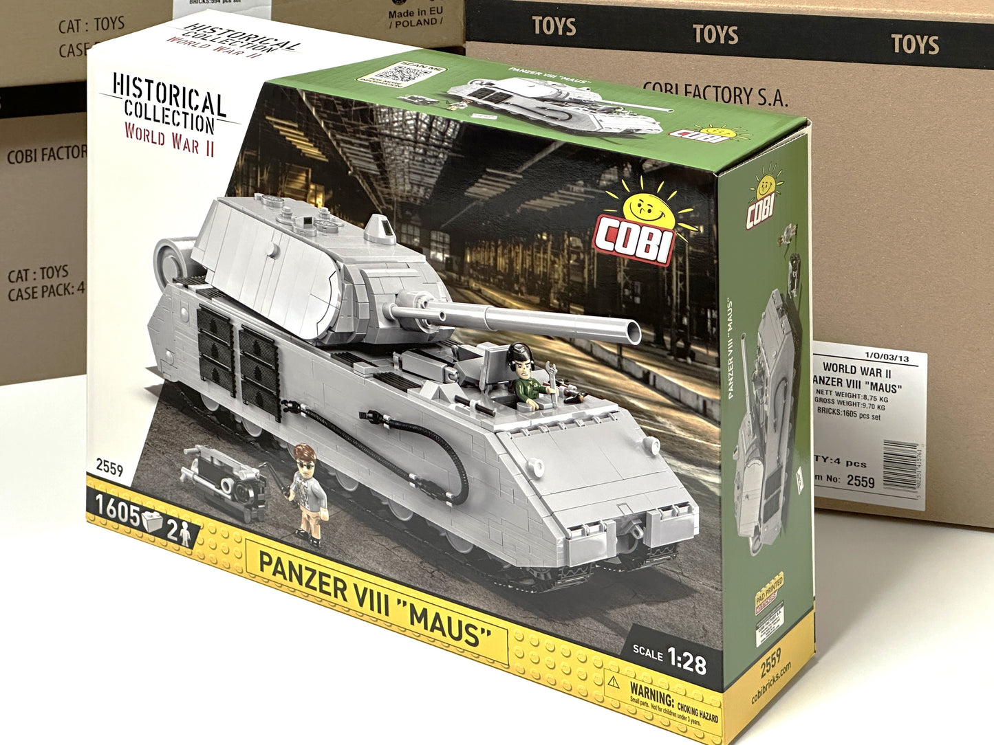コビー COBI 2559 Panzer VIII Maus 超重戦車 1/28