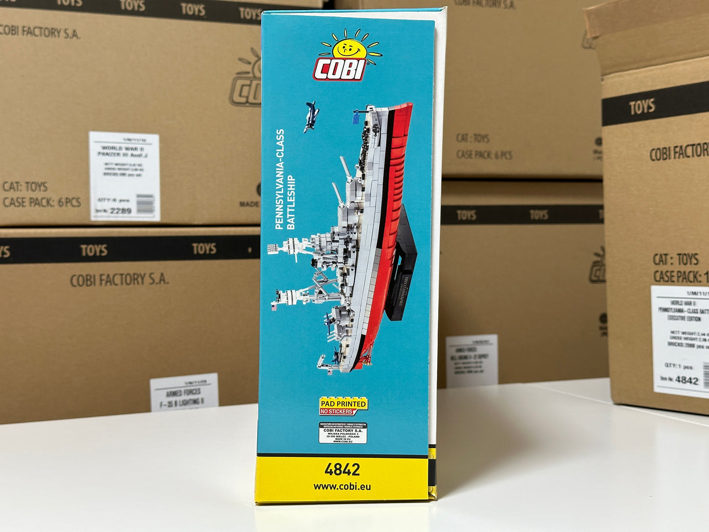 コビー COBI 4842 USS Pennsylvania Arizona BB38 BB39 Battleship 戦艦 1/300