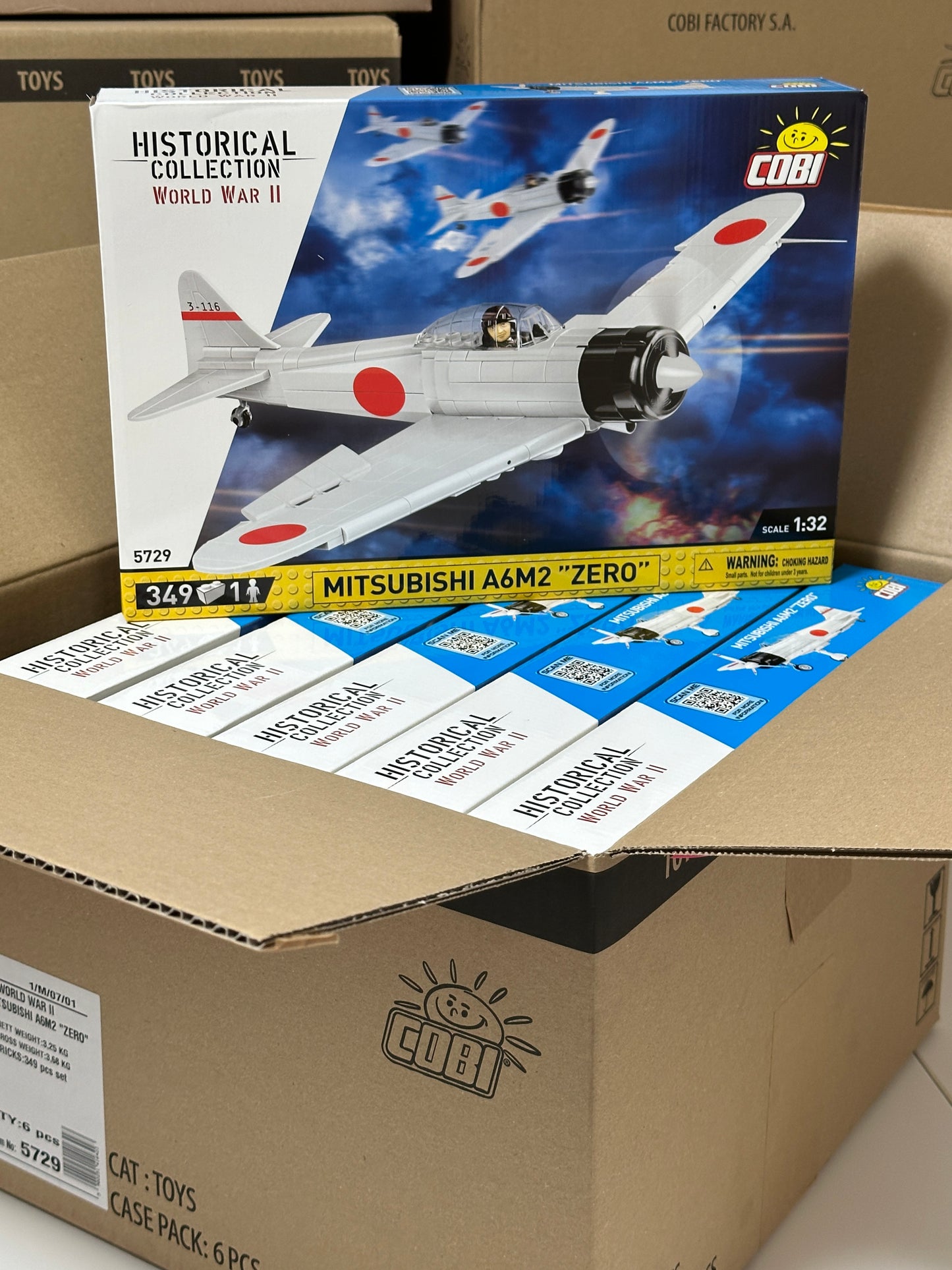 コビー COBI 5729 三菱 零式 零戦 戦闘機 Mitsubishi A6M2 Zero 1/32