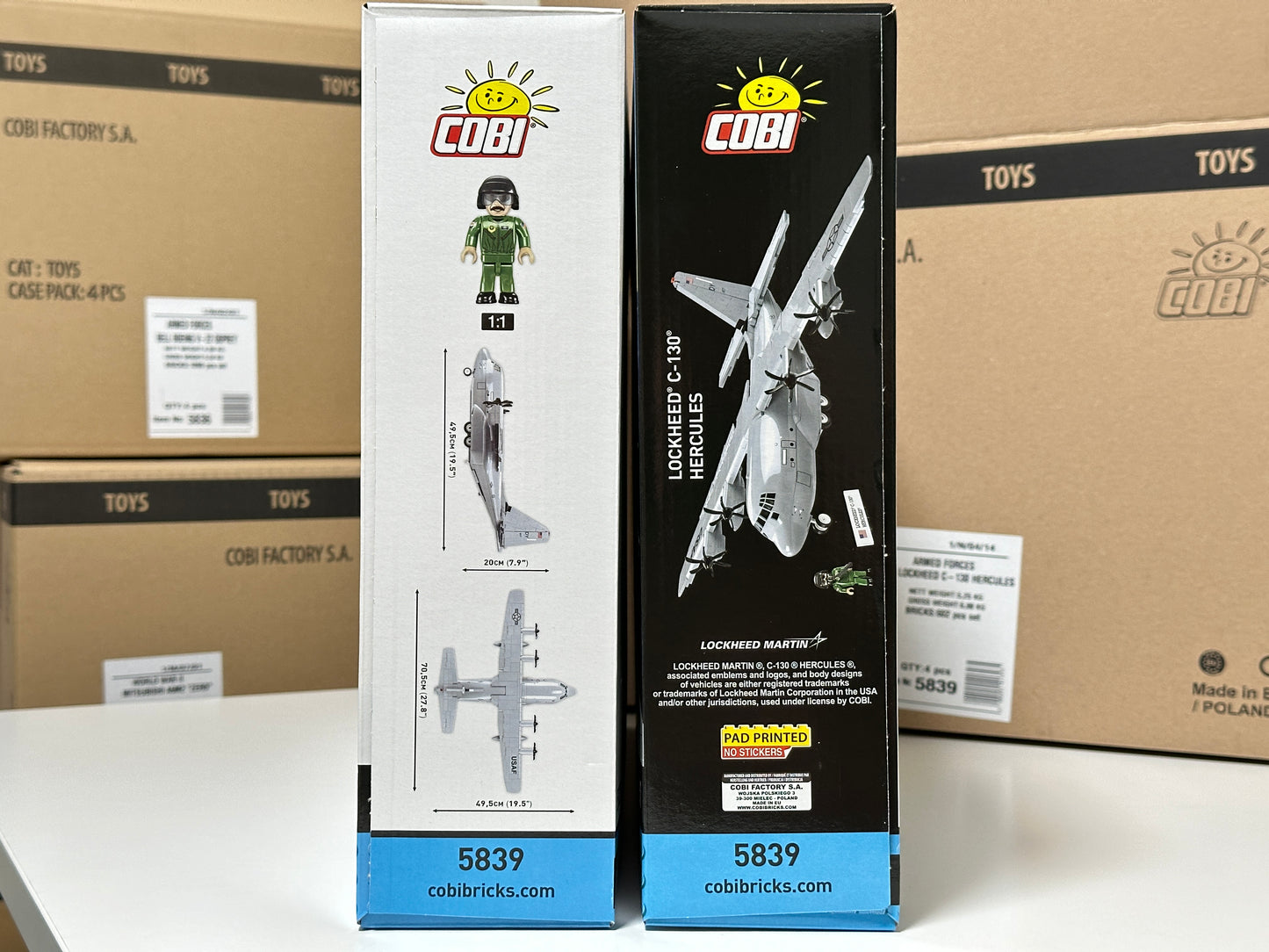 コビー COBI 5839 Lockheed C-130 Hercules 輸送機 1/61