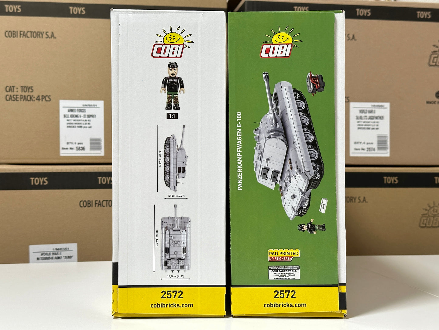コビー COBI 2572 Panzerkampfwagen E100 超重戦車 1/28