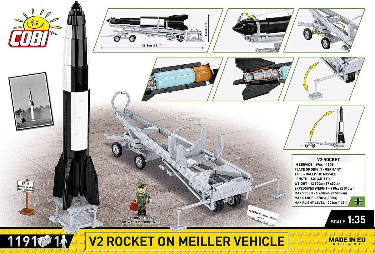 コビー COBI 3120 V2 rocket on meiller vehicle ロケット 1/35 WWII