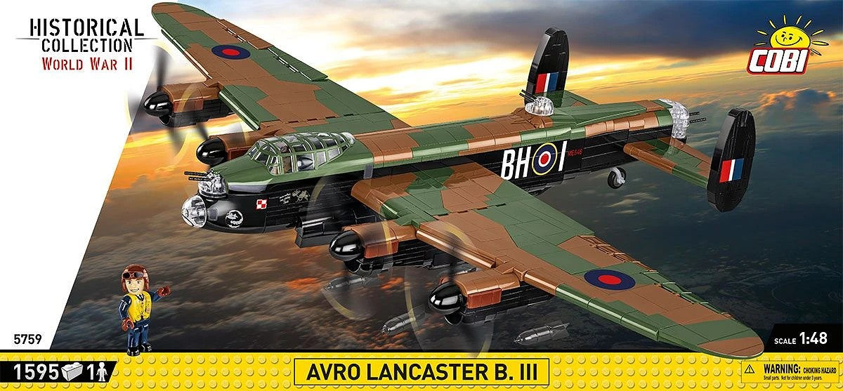 コビー COBI 5759 Avro Lancaster B.III 重爆撃機 1/48 WWII