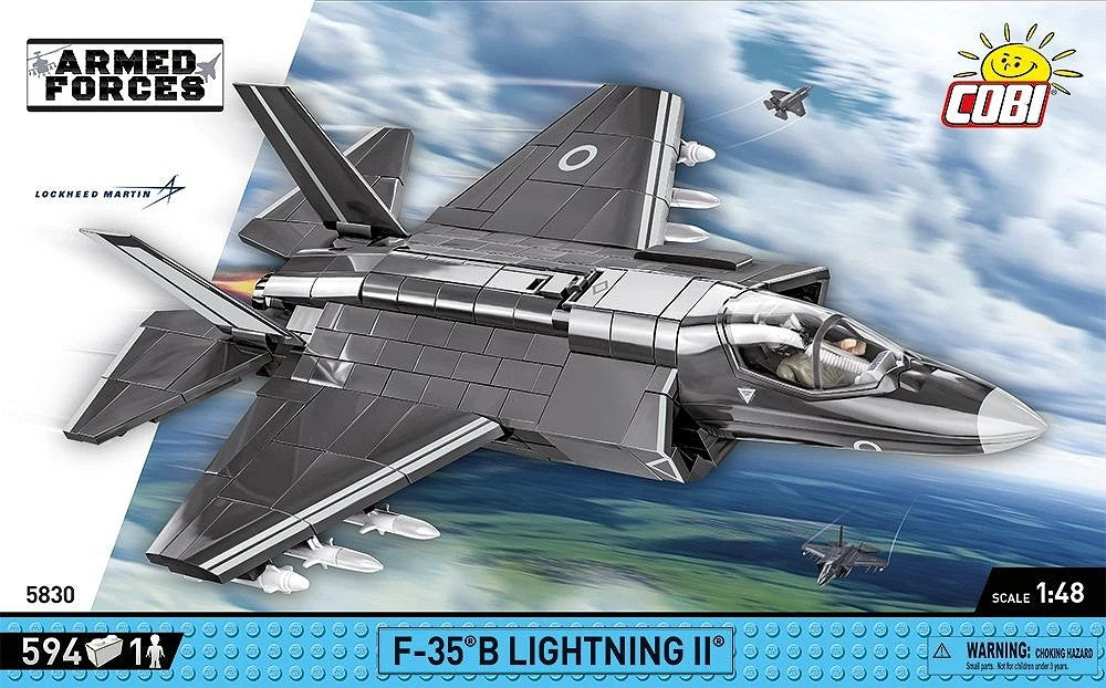 コビー COBI 5830 F35b LightningII 戦闘機 1/48 マルチロール機 制空戦闘機