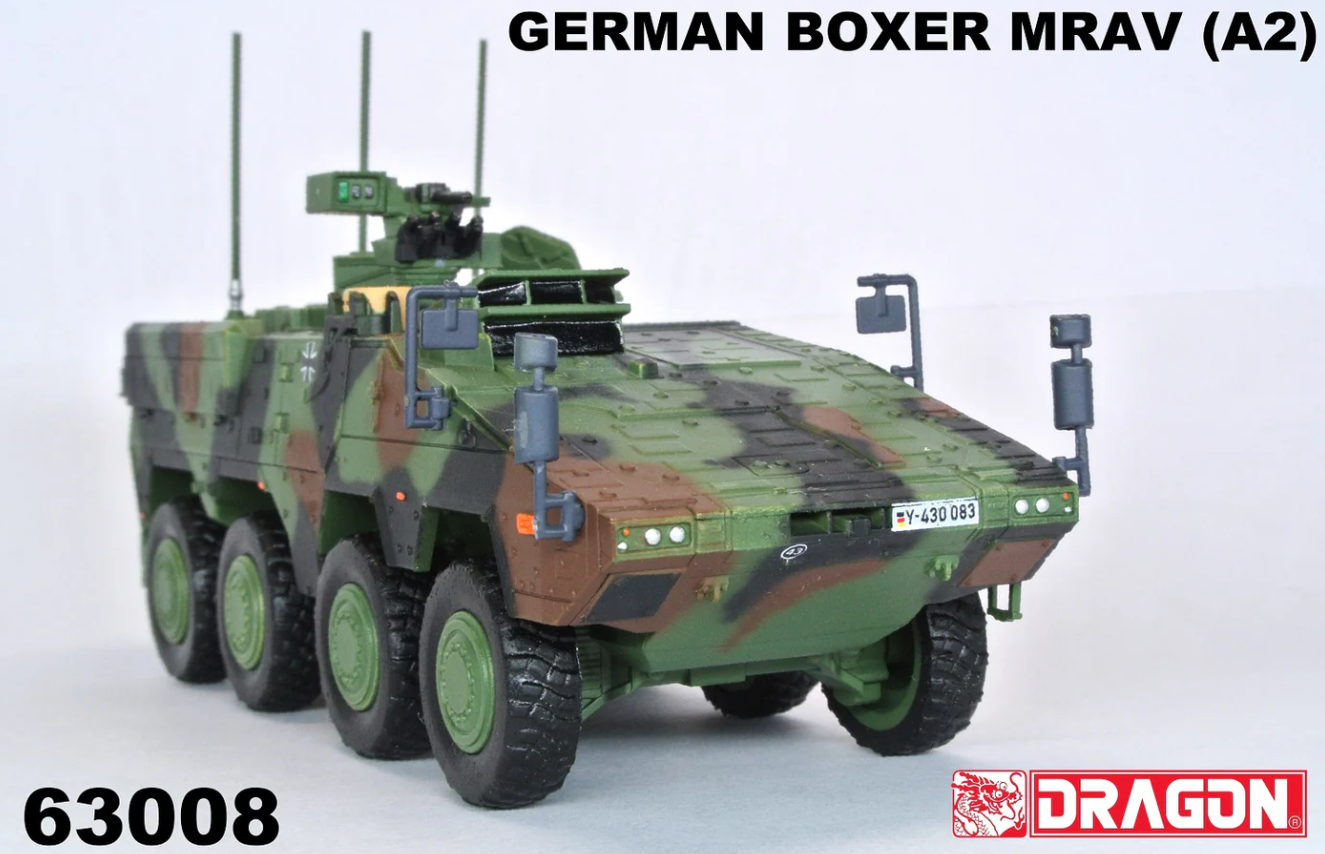63008 1/72 German Boxer MRAV A2 ドイツのボクサーMRAV A2