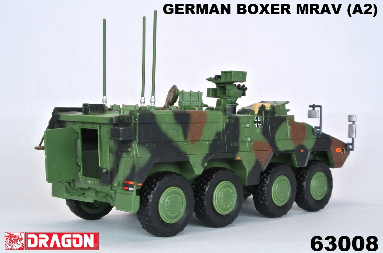 63008 1/72 German Boxer MRAV A2 ドイツのボクサーMRAV A2