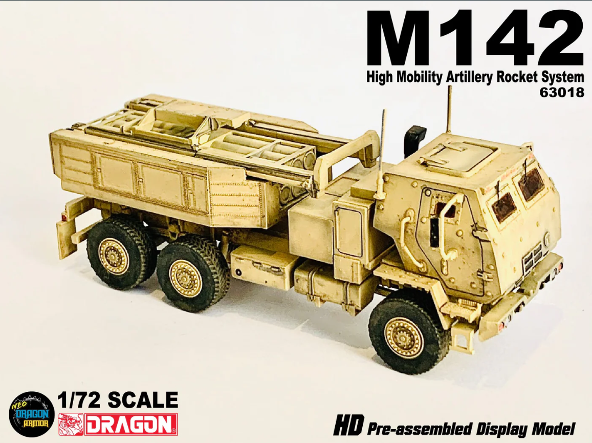 63018 1/72 U.S. M142 High Mobility Artillery Rocket System 米国のM142高機動ロケット砲システム