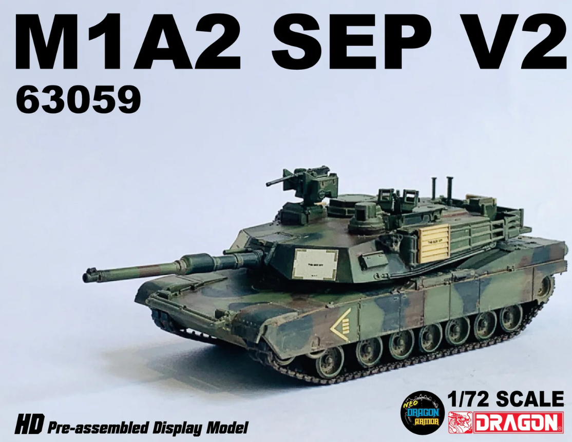 63059 1/72 M1A2 SEP V2 2nd Battalion, 5th Cavalry Regiment, 1st Cavalry Division, Germany M1A2 SEP V2 ドイツ第1騎兵師団第5騎兵連隊第2大隊