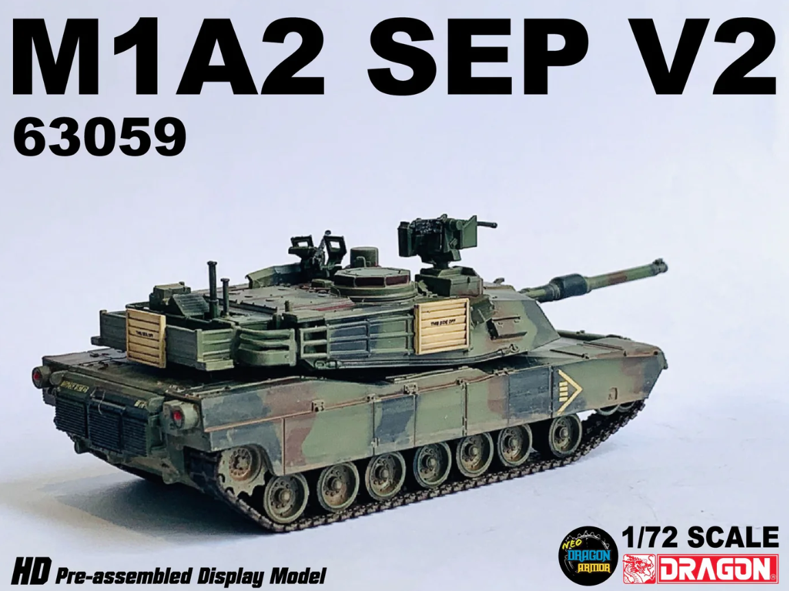 63059 1/72 M1A2 SEP V2 2nd Battalion, 5th Cavalry Regiment, 1st Cavalry Division, Germany M1A2 SEP V2 ドイツ第1騎兵師団第5騎兵連隊第2大隊