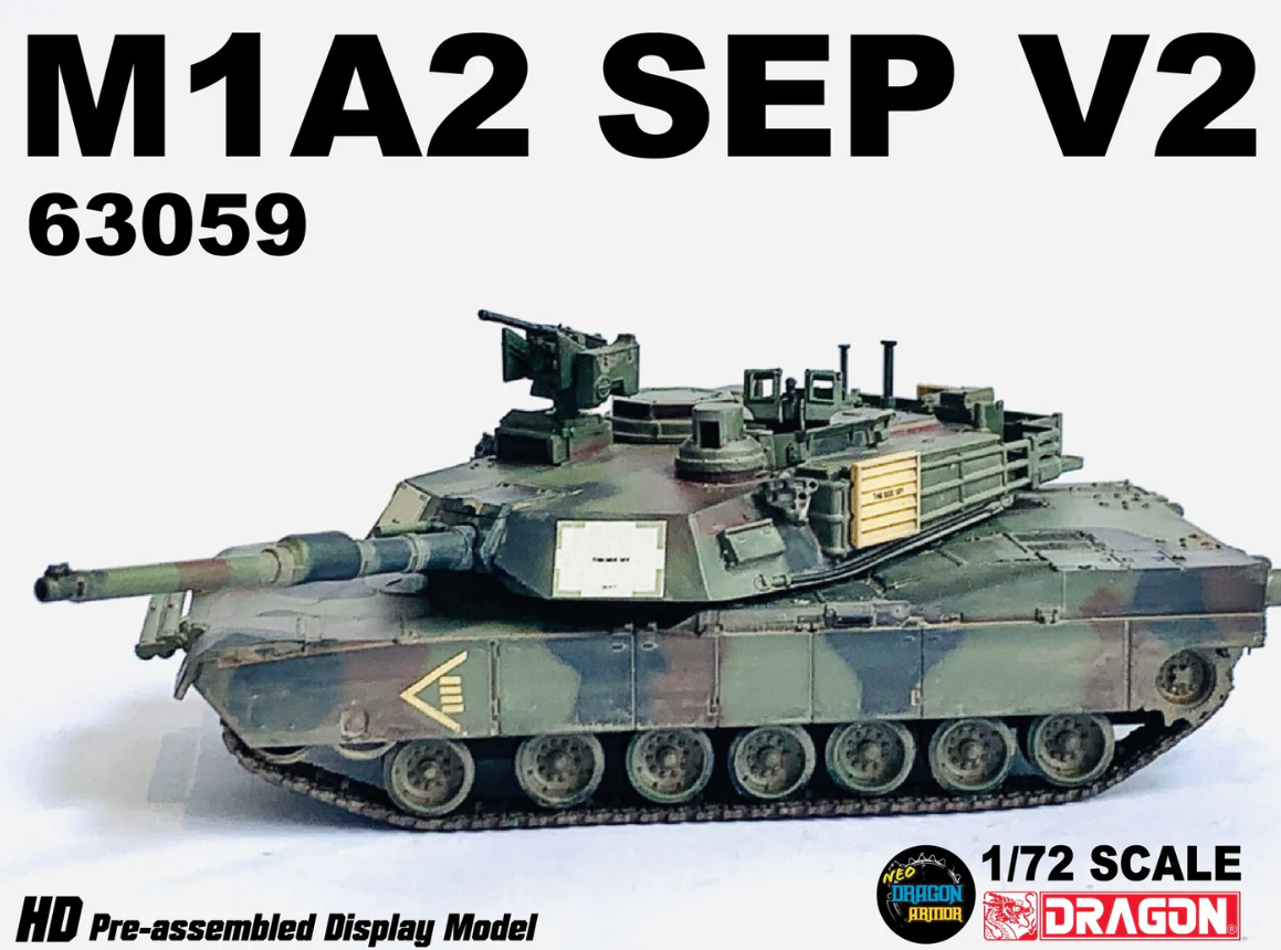 63059 1/72 M1A2 SEP V2 2nd Battalion, 5th Cavalry Regiment, 1st Cavalry Division, Germany M1A2 SEP V2 ドイツ第1騎兵師団第5騎兵連隊第2大隊