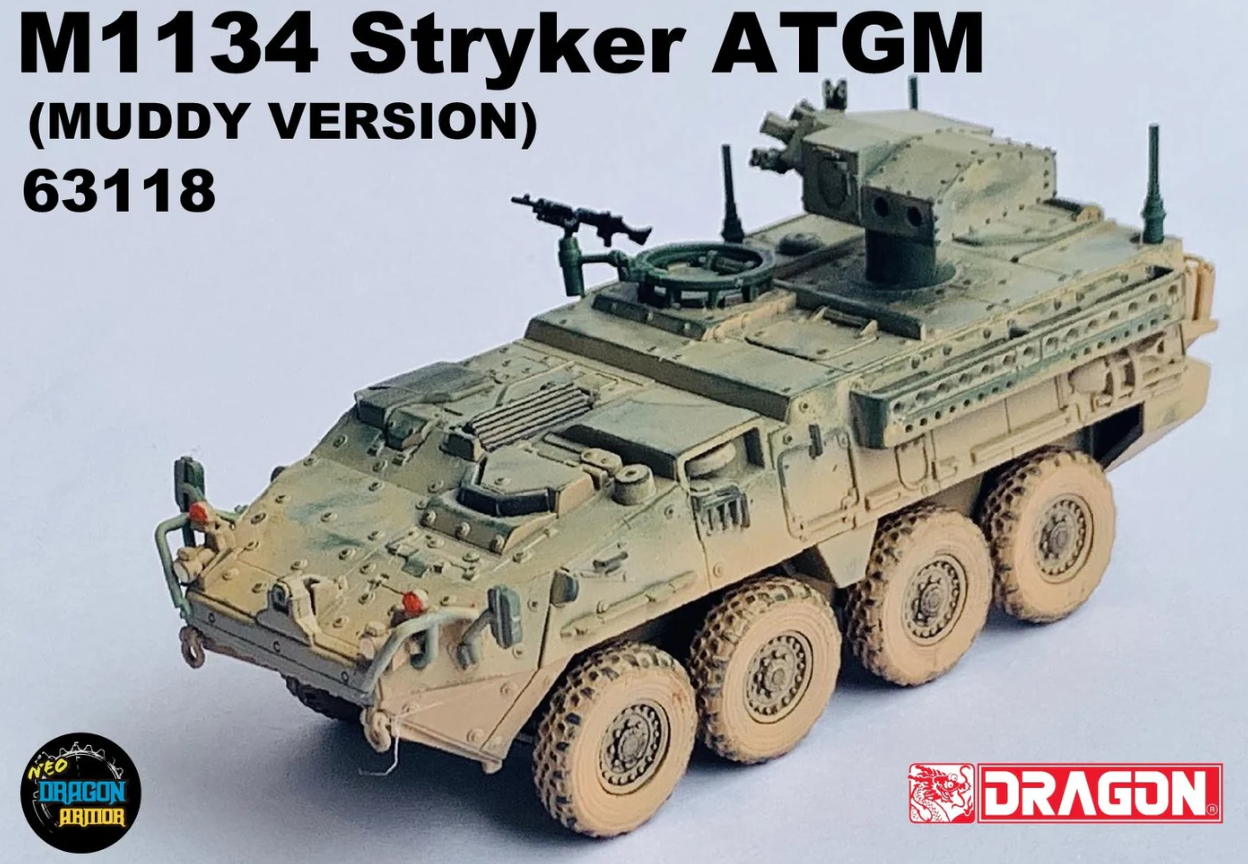 63118 1/72 US M1134 Stryker ATGM, Syria 2020 米軍 M1134 ストライカー ATGM、シリア 2020