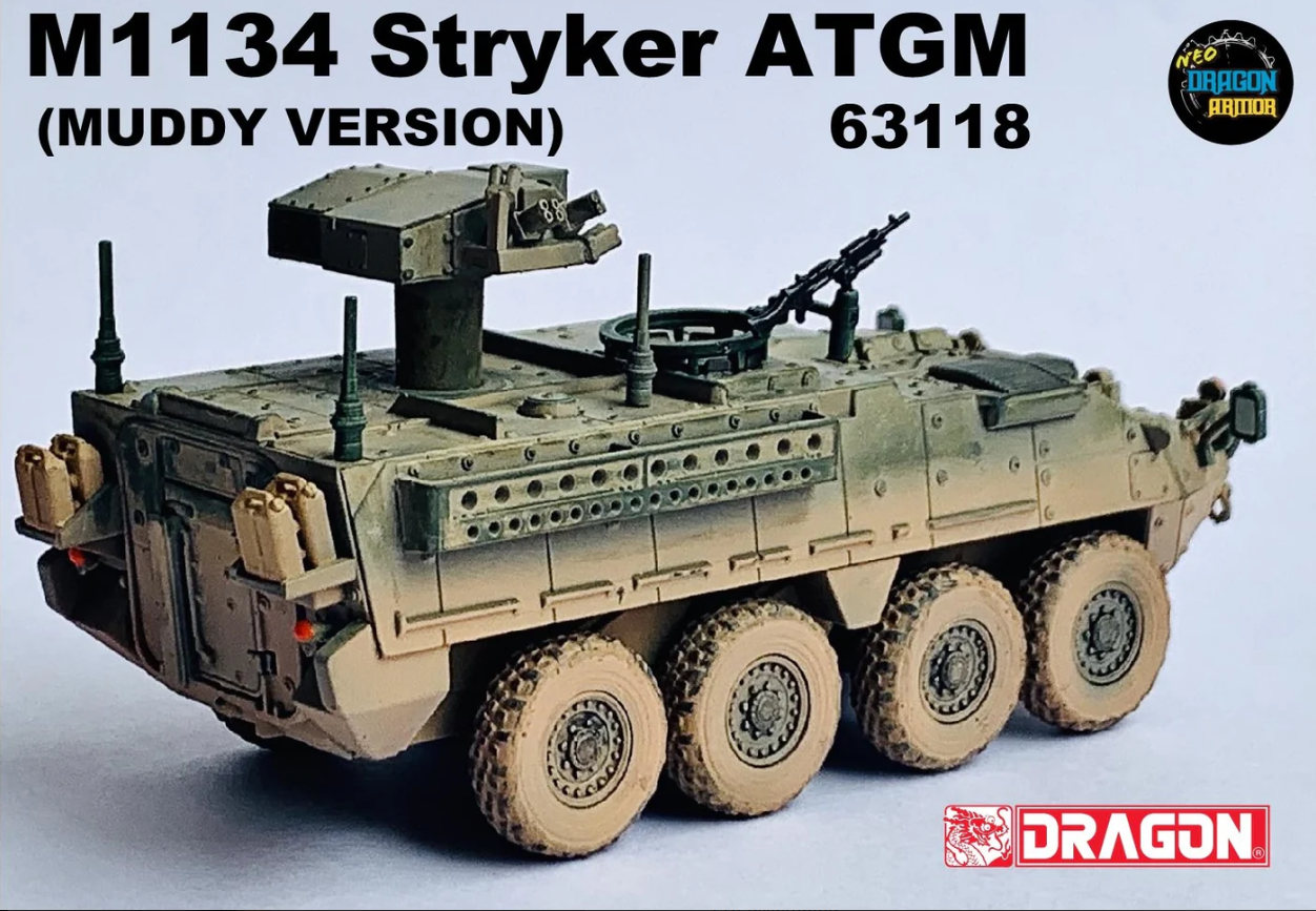 63118 1/72 US M1134 Stryker ATGM, Syria 2020 米軍 M1134 ストライカー ATGM、シリア 2020
