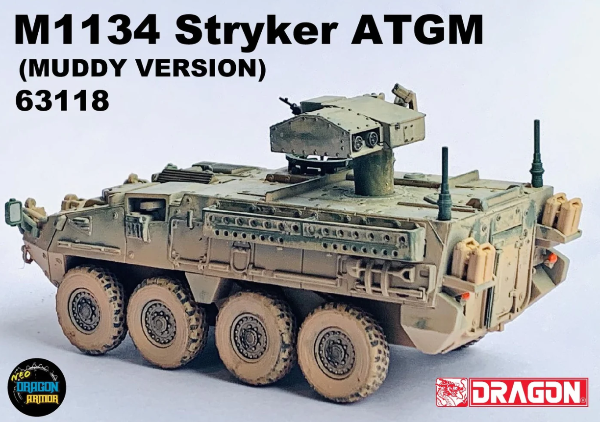 63118 1/72 US M1134 Stryker ATGM, Syria 2020 米軍 M1134 ストライカー ATGM、シリア 2020