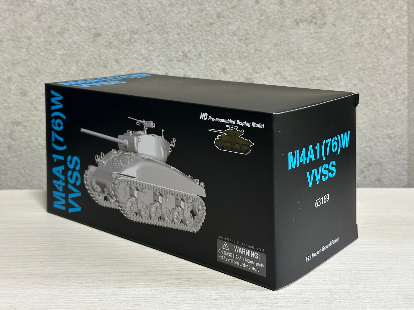 63169 1/72 M4A1(76)W VVSS Sherman France 1944 M4A1(76)W VVSS シャーマン フランス 1944