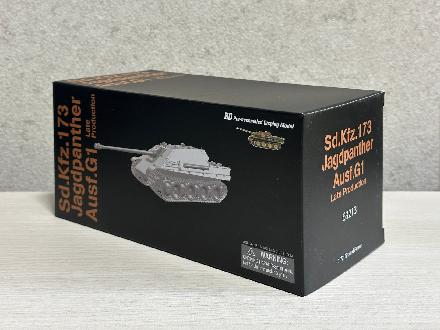 63213 1/72 Sd.Kfz.173 Jagdpanther Late Production s.Pz.Jg.Abt.654 France 1944 Sd.Kfz.173 ヤークトパンター後期型 s.Pz.Jg.Abt.654 フランス 1944