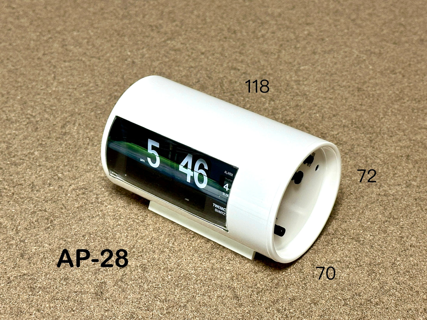 TWEMCO AP-28 トゥエンコ アラーム付き置き時計