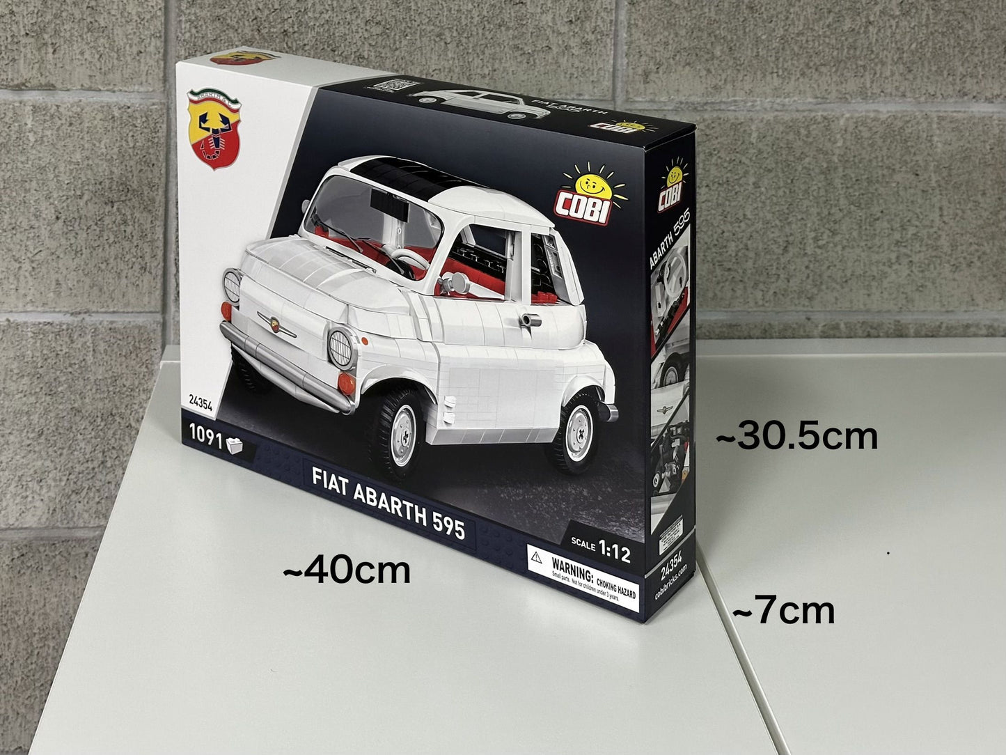コビー COBI 24354 フィアット アバルトCARS Fiat 500 Abarth EU製(ポーランド Poland)LEGO 対応ブロック