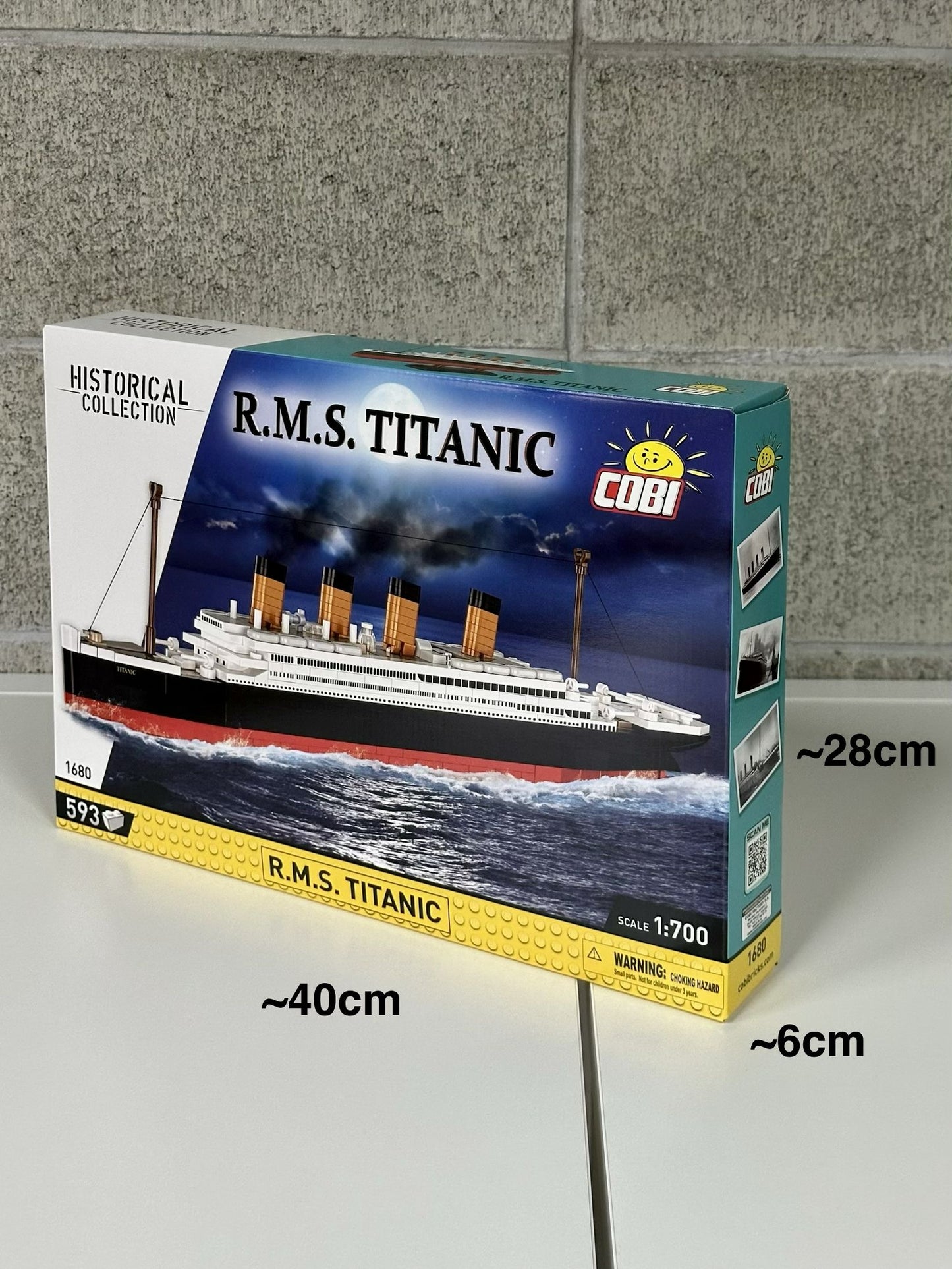 コビー COBI 1680 R.M.S.タイタニック Titanic EU製(ポーランド Poland)LEGO 対応ブロック