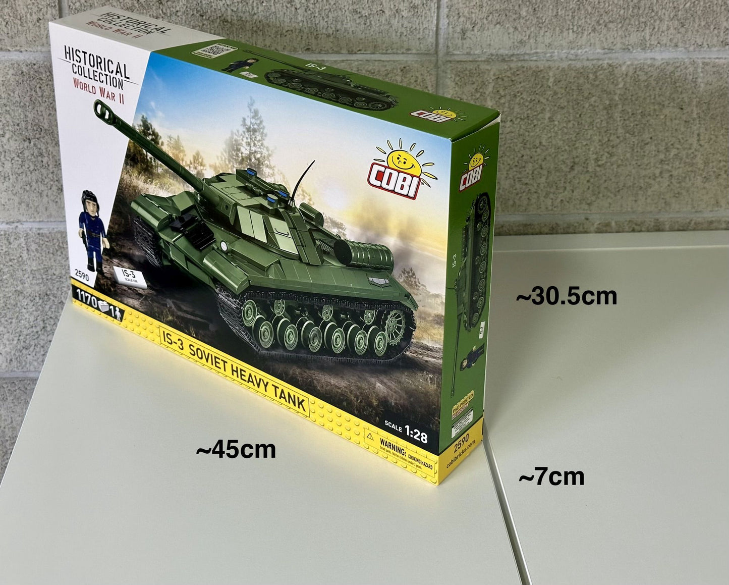 コビー COBI 2590 Is-3 イス・トゥーリー Soviet ソビエト 重戦車 ヒストリカルコレクション 第二次世界大戦 EU製(ポーランド Poland)LEGO 対応ブロック