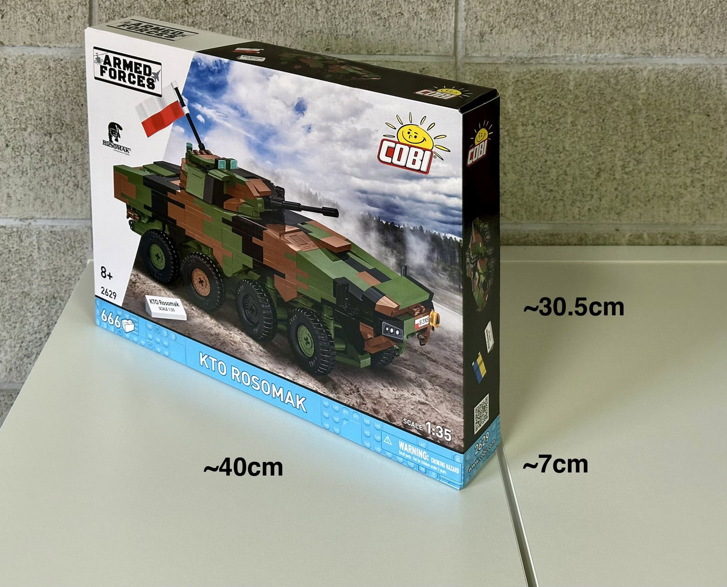 コビー COBI 2629 Armed Forces KTO Rosomak (PL/UA) ロソマク EU製(ポーランド Poland)LEGO 対応ブロック