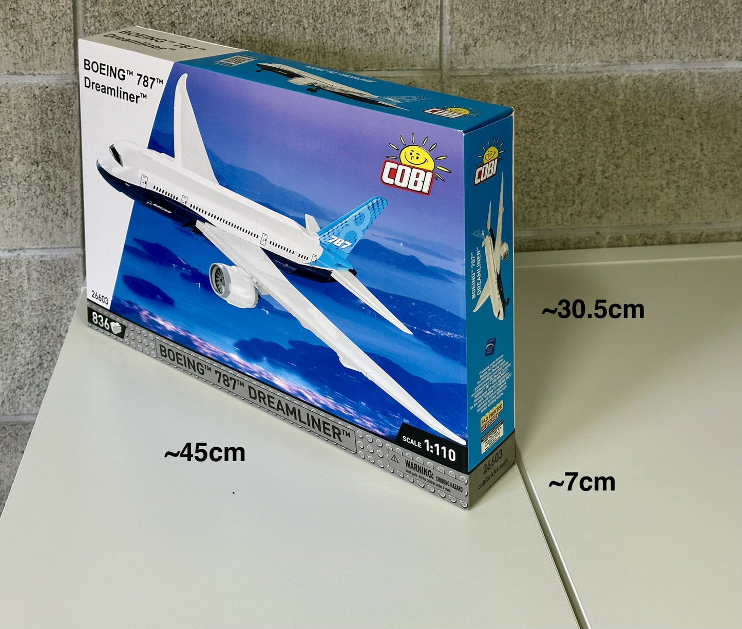 コビー COBI 26603 Boeing 787-8 DREAMLINER ボーイング 飛行機 EU製(ポーランド Poland)LEGO 対応ブロック