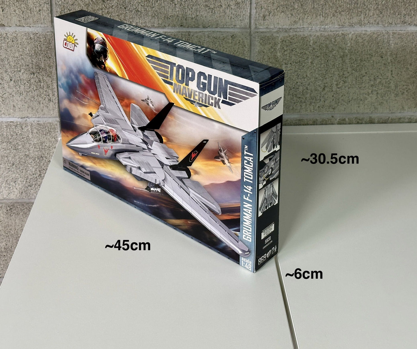 コビー COBI 5920 Top Gun Maverick トップガンマーベリック Grumman グラマン F-14 トムキャットTomcat EU製(ポーランド Poland)LEGO 対応ブロック