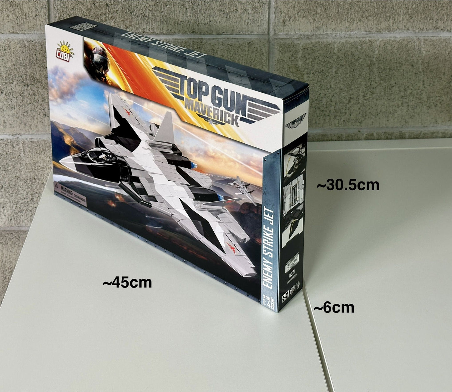 コビー COBI 5921 Top Gun Maverick トップガンマーベリック Enemy Strike Jet エネミーストライクジェット EU製(ポーランド Poland)LEGO 対応ブロック