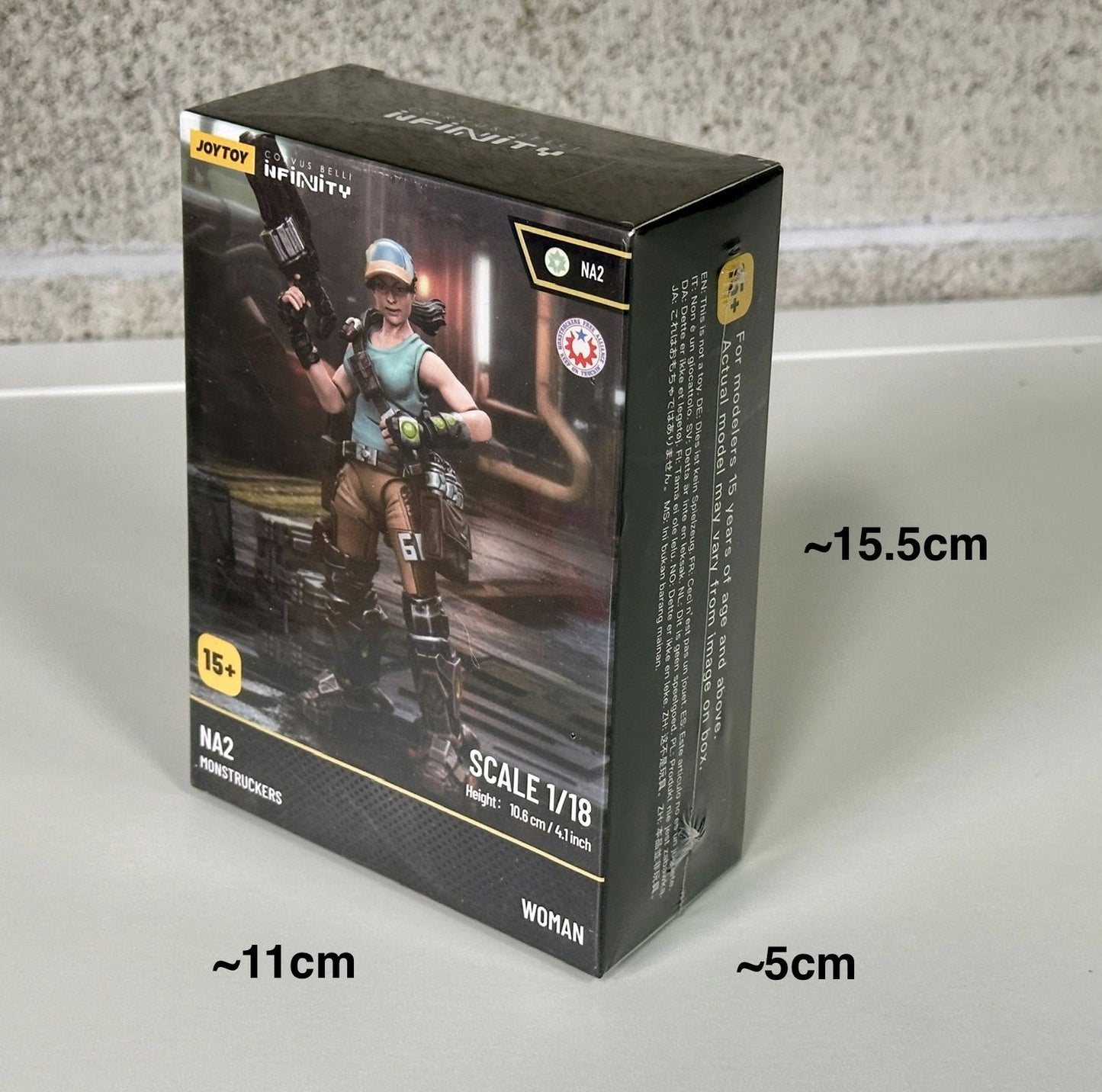 JOYTOY ジョイトイ Corvus Belli Infinity Nomads 40K JT7615 1/18 アクションフィギュアNA2 Monstruckers #2 Woman