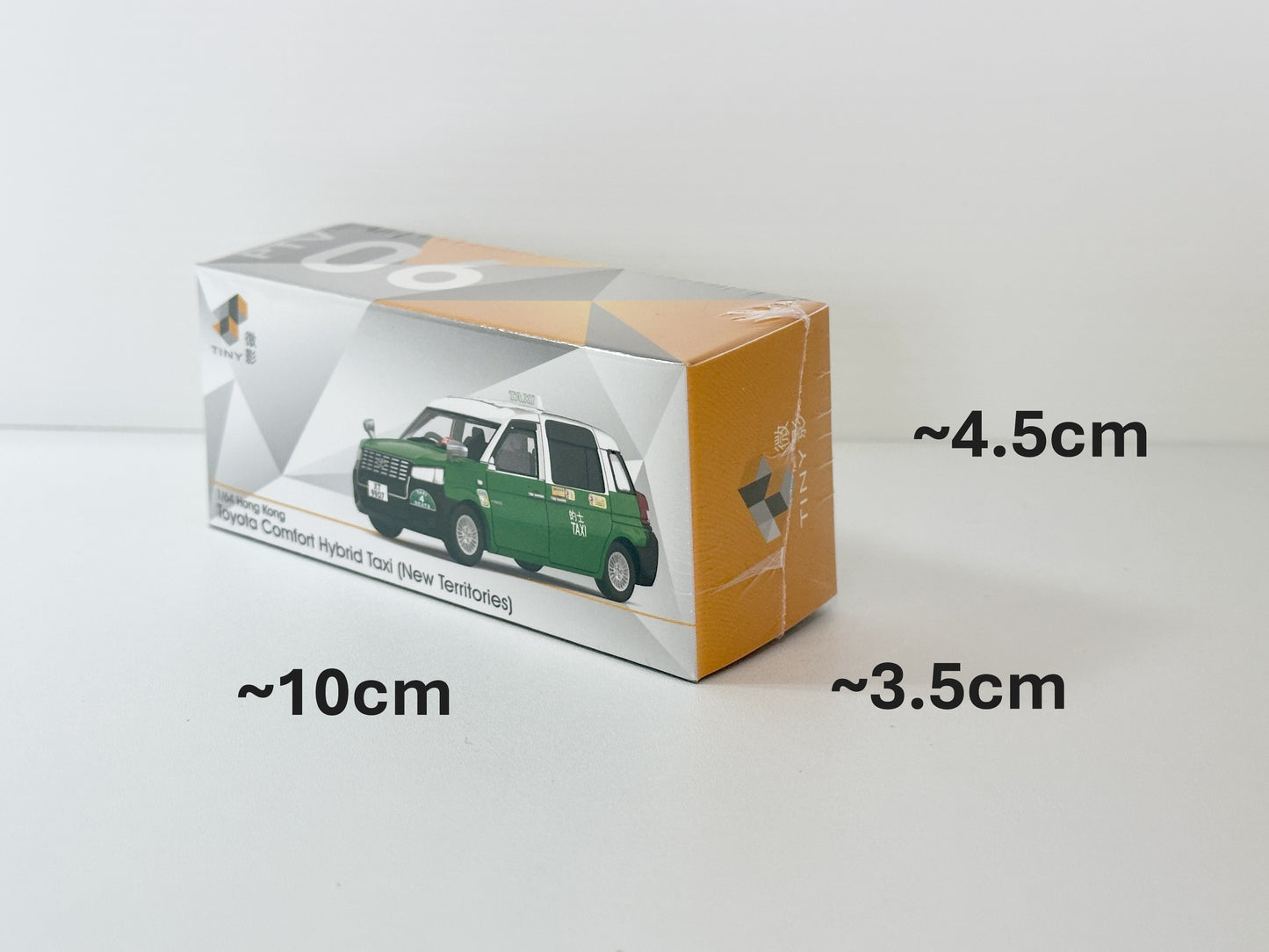 Tiny 微影 Tiny City 10 Toyota Comfort Hybrid Taxy(New Territories) ATC66093 トヨタ コンフォートハイブリットタクシー ミニカー