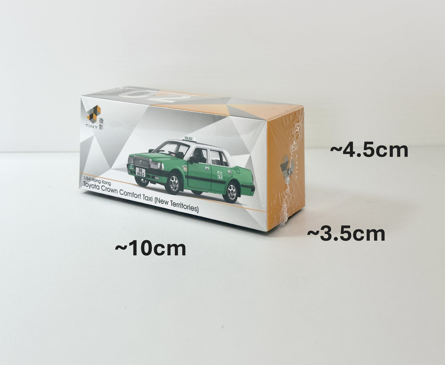 Tiny 微影 1/64 Tiny City Toyota Crown Comfort Taxi (NewTerritories) ATC66368 トヨタ クラウン コンフォートタクシー ダイキャスト