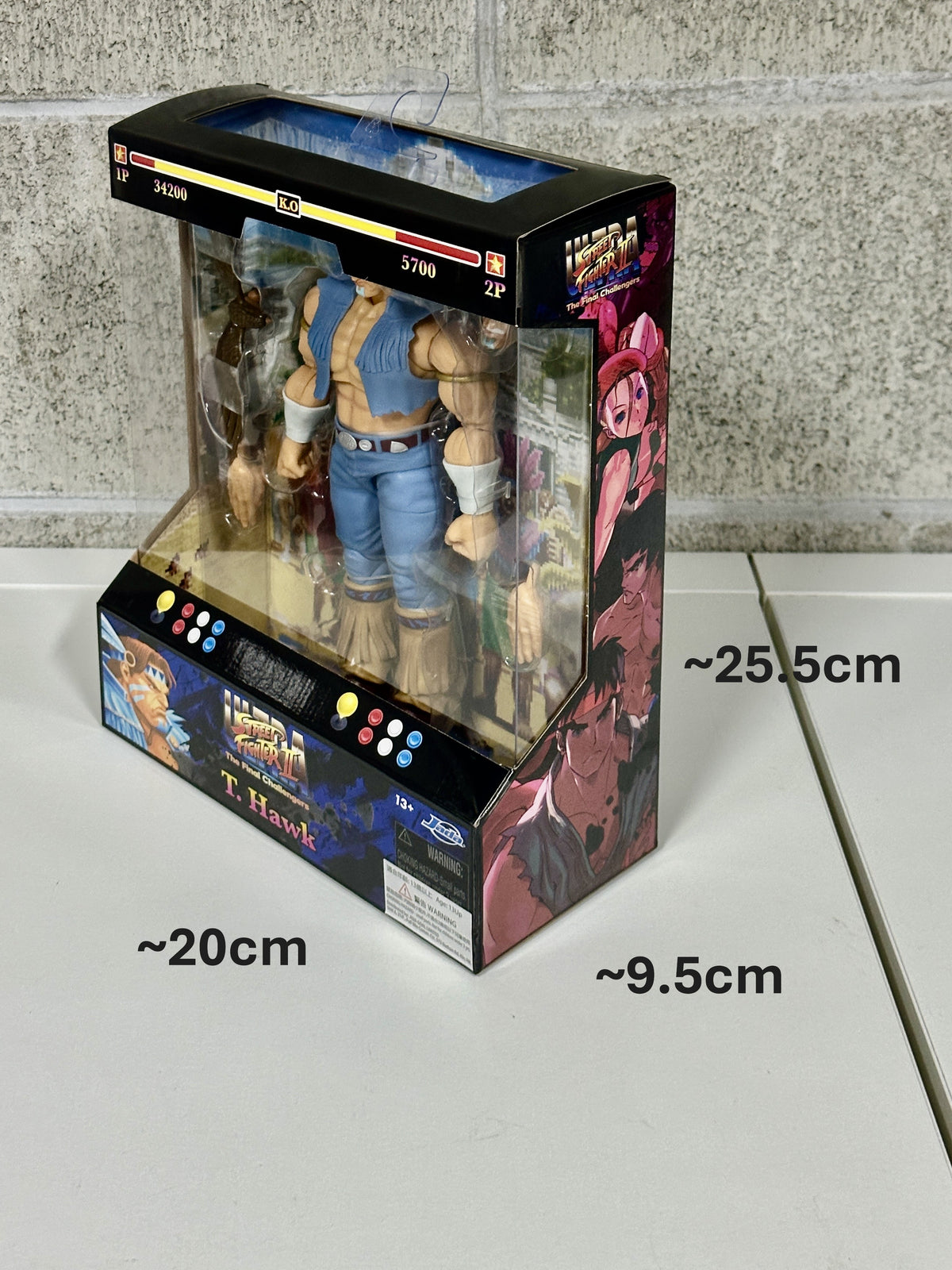 JADA TOYS Street Fighter ストリートファイター T.Hawk(サンダー・ホーク)1/12 アクションフィギュア JD35739