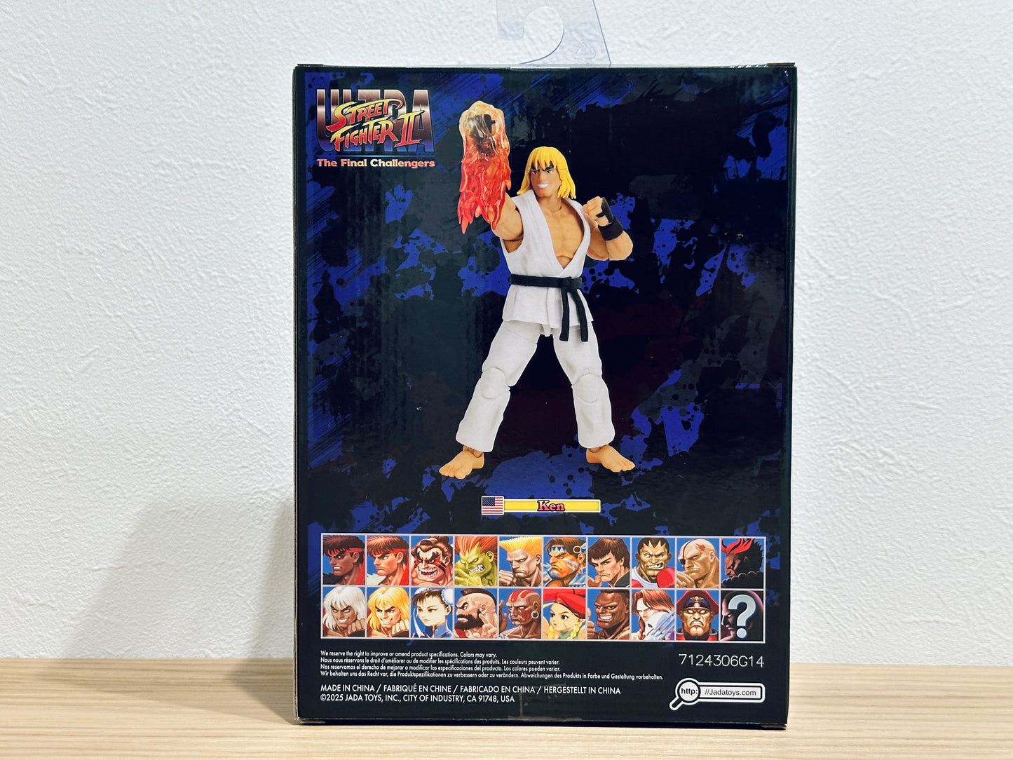Jada Street Fighters JD36098 Ken ジェイダトイズ ストリートファイター ケン (Player 2)