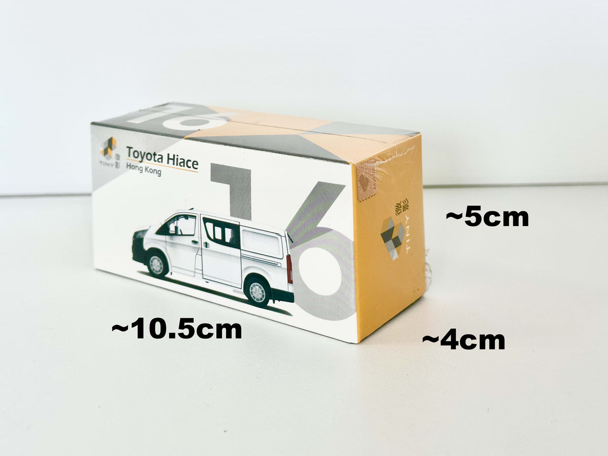 Tiny 微影 1/64 TinyCity TOYOTA Hiace H300 (White) トヨタ ハイエース H300 白 ATC65739 ダイキャストミニカー
