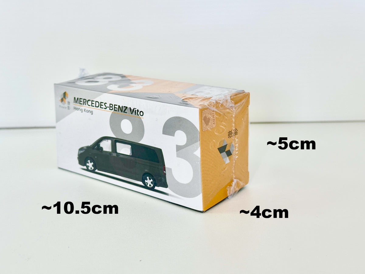 Tiny 微影 1/76 TinyCity MERCEDES-BENZ Vito (Brown) メルセデス・ベンツ ヴィトー ブラウン ATC65165 ダイキャストミニカー