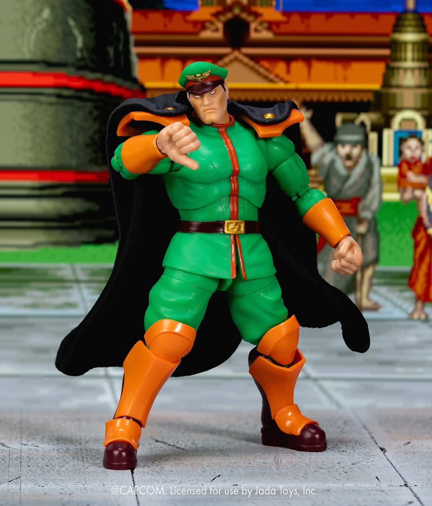 Jada Street Fighters JD36691 Next Level SDCC Exclusive M.Bison ジェイダトイズ ストリートファイター ベガ 限定