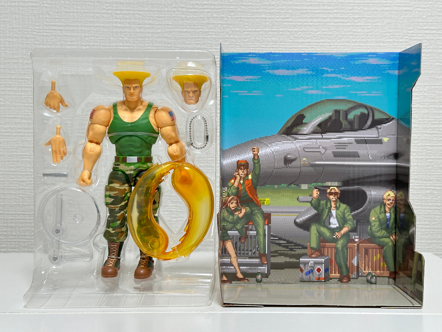 Jada Street Fighters JD34689 Guile ストリートファイタ ガイル