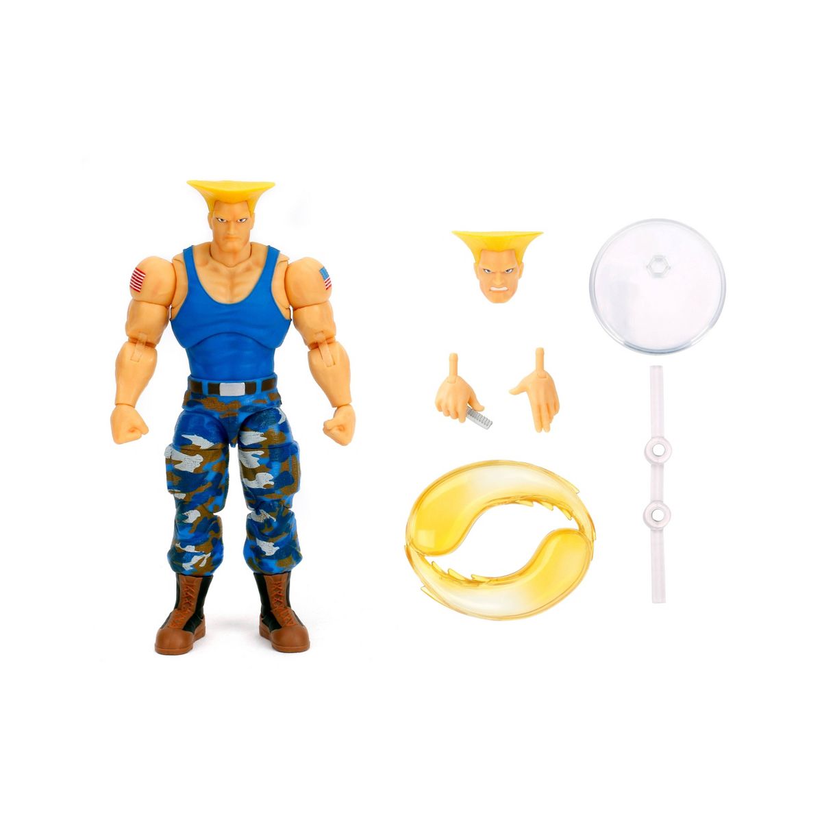 Jada Street Fighters JD36099 Guile ジェイダトイズ ストリートファイタ ガイル (player 2)