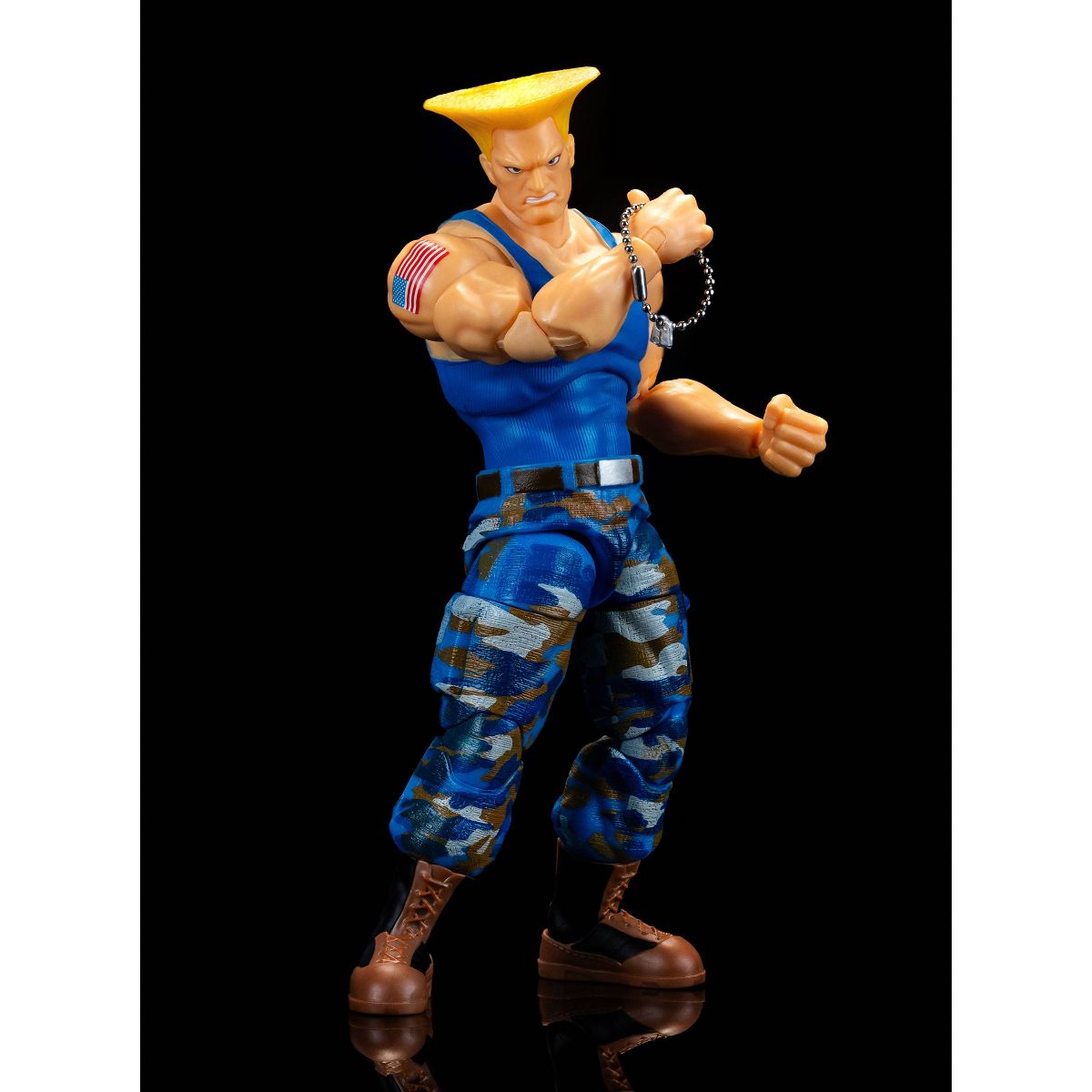 Jada Street Fighters JD36099 Guile ジェイダトイズ ストリートファイタ ガイル (player 2)